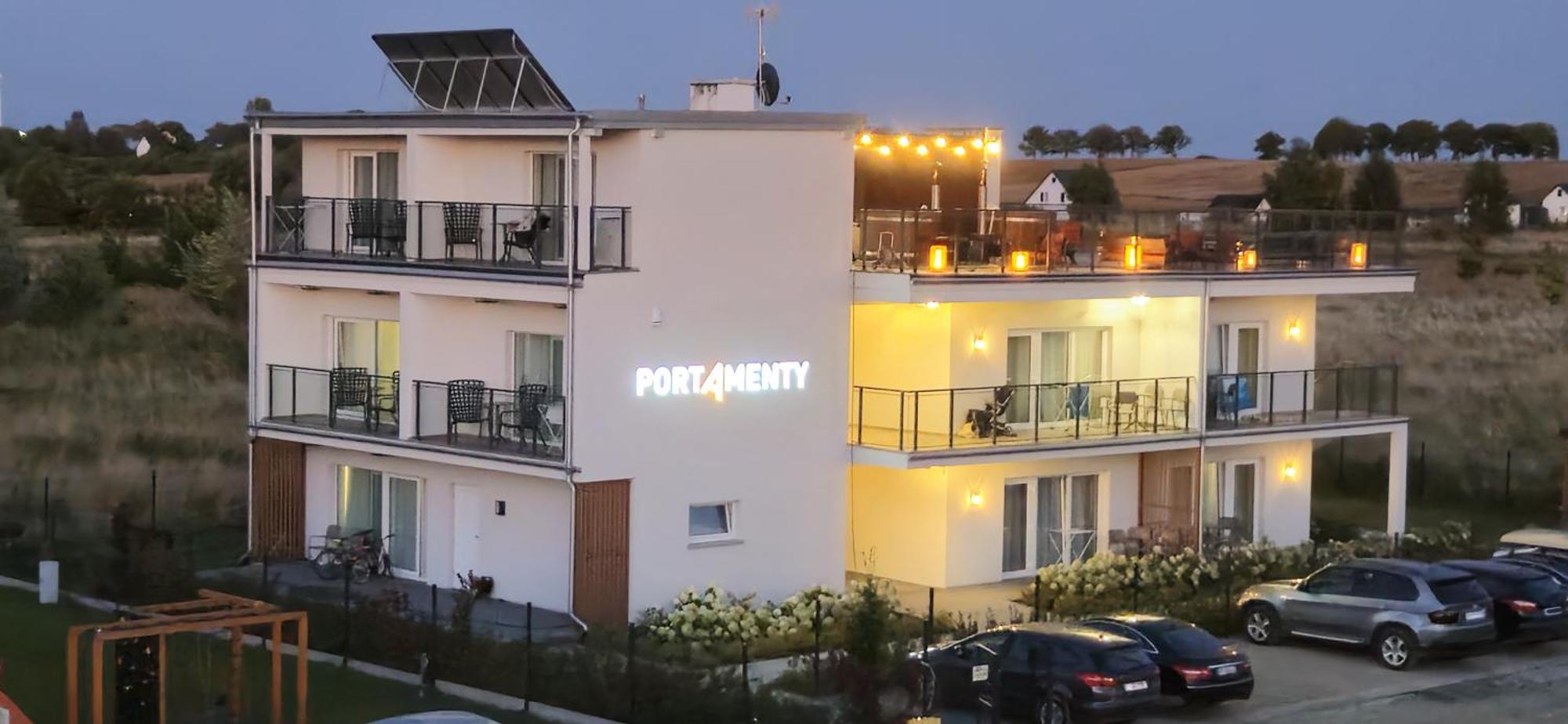 Portamenty Apartment Chłopy Exterior foto