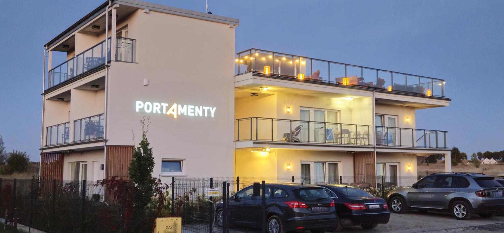 Portamenty Apartment Chłopy Exterior foto